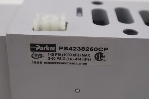 Parkerps 4238250cp h3 ind regulator gage/line new stock gf-718a - Image 3