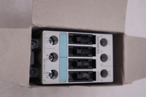 Siemens 3rt1024-1ak60 contactor stock #k-3914a - Image 2