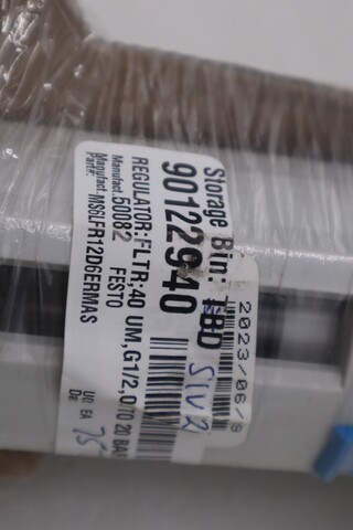 NEW OPEN BOX FESTO pressure relief valve MS6-LFR-1/2-D6-E-R-M-AS STOCK 5579-A - Image 2