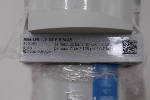 NEW OPEN BOX FESTO pressure relief valve MS6-LFR-1/2-D6-E-R-M-AS STOCK 5579-A - Image 3