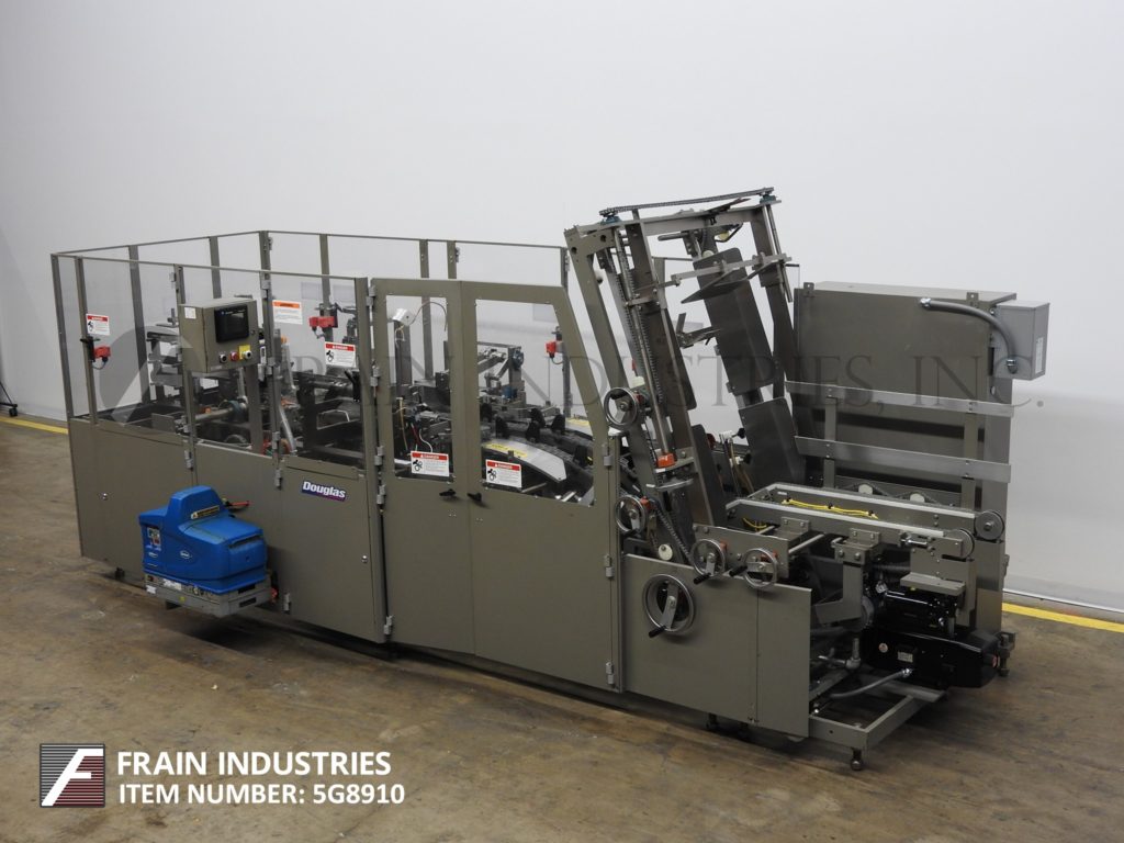 Douglas Inc #Flighted Case Former, automatic, intermittent motion, case former and hot melt glue sealer, 5-30 - Image 1