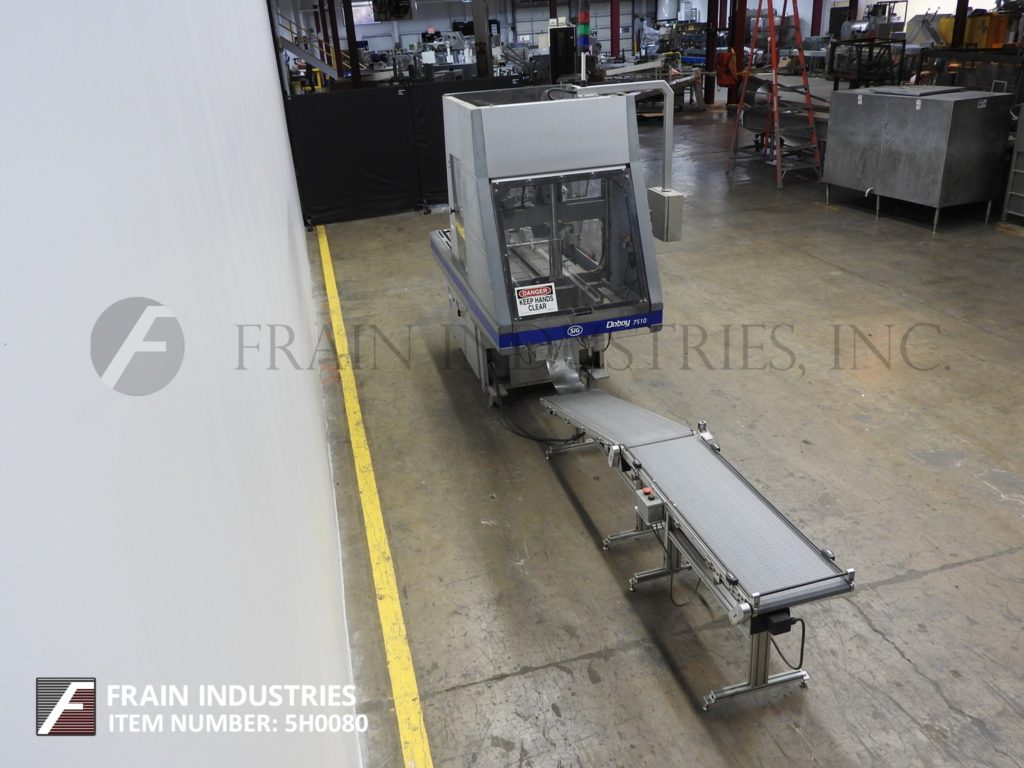 Doboy #7510, automatic, single head, tuck tray former, rated from 10-60 trays per minute - Image 4
