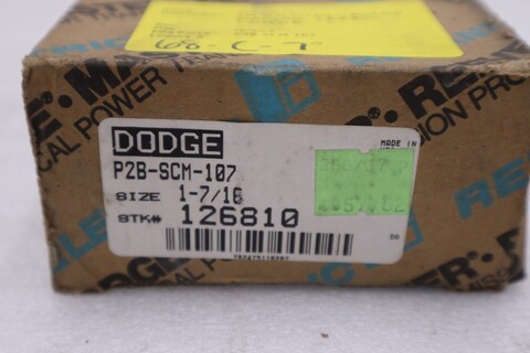 DODGE P2B-SCM-107 - 2 Bolt Pillow Block 1-7/16" Bore Insert STK K3240CC - Image 2