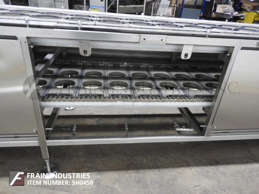Raque #4500 Series, complete, Stainless Steel, tray denesting, filling, roll stock and heat sealing line - Image 2