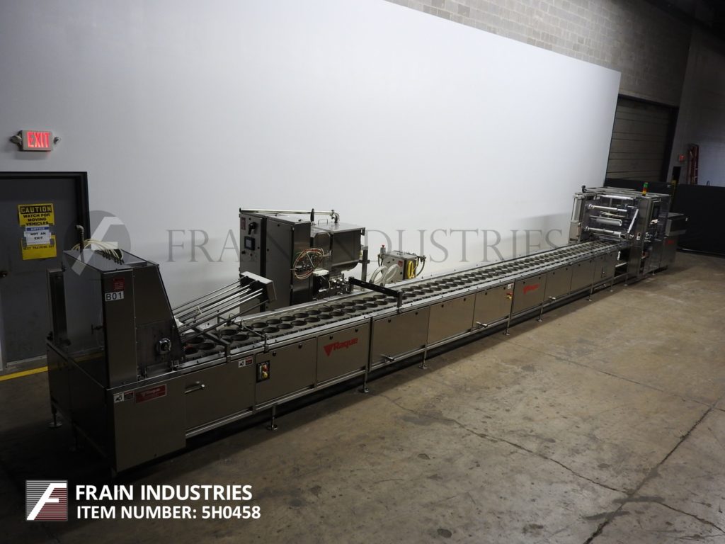 Raque #4500 Series, complete, Stainless Steel, tray denesting, filling, roll stock and heat sealing line - Image 5