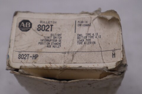 New allen-bradley 802t-hp oiltight limit switch 802thp stock gf-705a - Image 2