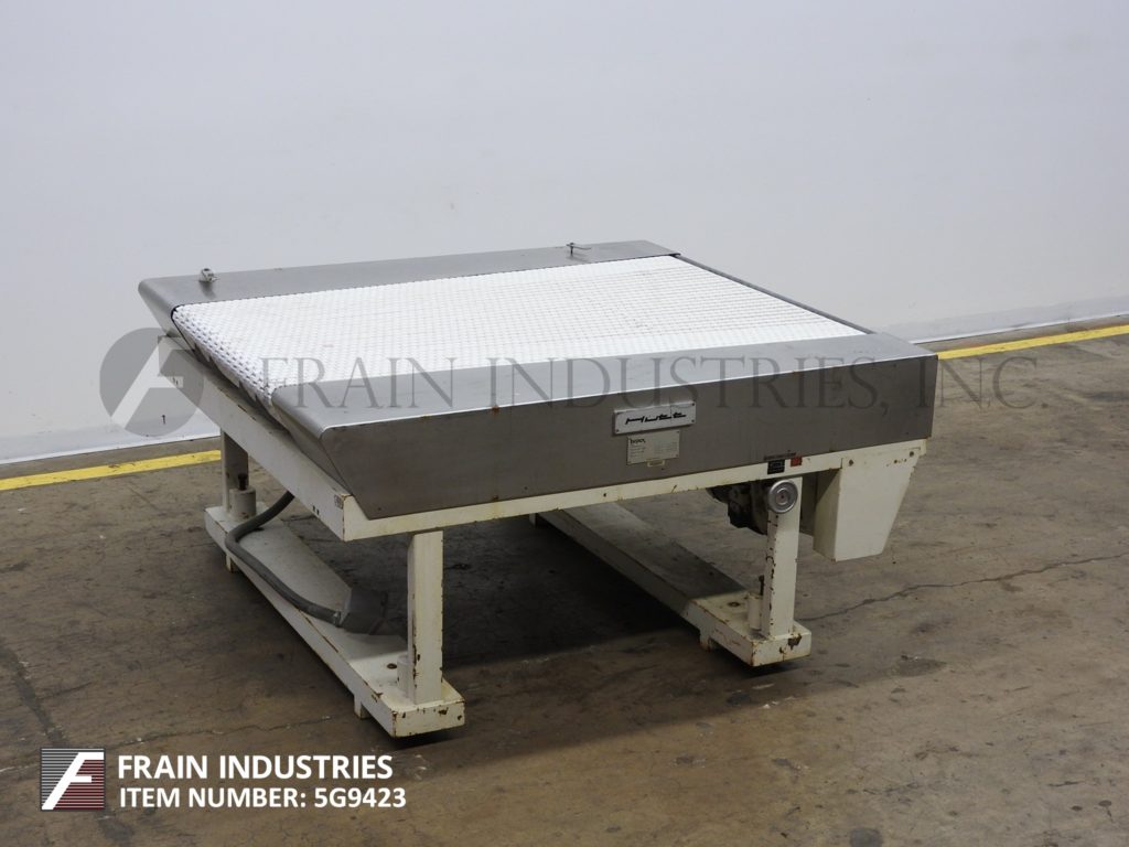 Hosokawa #FA1300, fanning conveyor, 70" long fanning belt powered by a 1 HP drive - Image 5