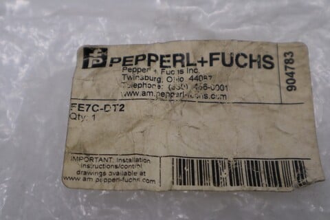 New pepperl fuchs fe7c-dt2v photoelectric sensor stock 5882 - Image 1