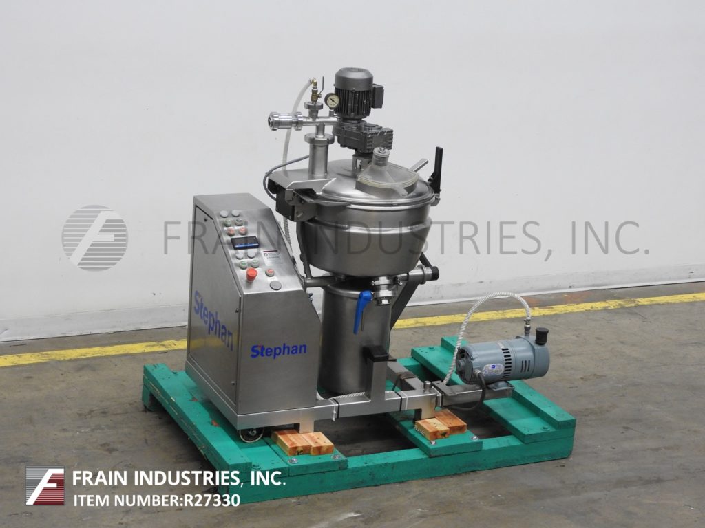 Stephan Machinery #VCM44E, 40 quart, vertical, bowl chopper / mixer, digital readout, e-stop (2 available) - Image 1