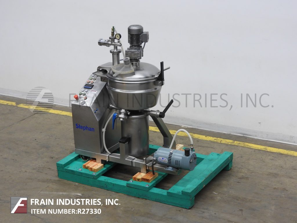 Stephan Machinery #VCM44E, 40 quart, vertical, bowl chopper / mixer, digital readout, e-stop (2 available) - Image 5