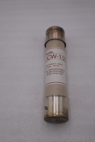 LOT OF 2 - Buss JCW-1/2E High Voltage Fuse 1/2A 2750/5500VAC - STOCK 5833A - Image 1