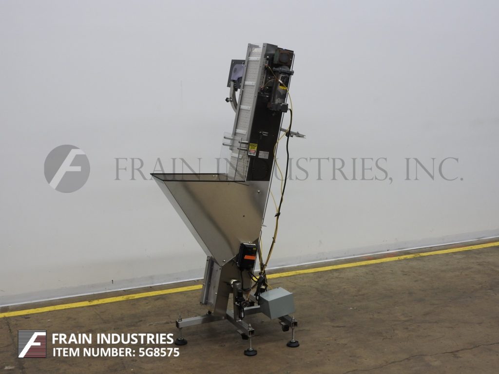 Inline Feeding Sol Inline Filling Solutions #77H, automatic Stainless Steel waterfall style capacity elevator - Image 5