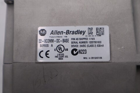 Allen-Bradley 22-XCOMM-DC-BASE Series A DSI External Com Adapter STOCK K-1556C - Image 2