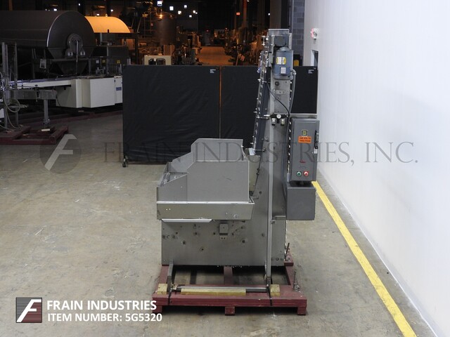Sidel #80H, automatic Stainless Steel water fall style capacity elevator / feeder and sorter - Image 3