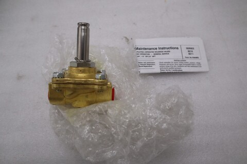 ASCO 8210G001 Red-Hat 3/8" 24VDC Brass Solenoid Valve - STOCK GF627 - Image 3