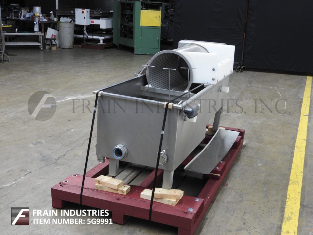 15-1/2" x 31" #Rotostrainer, Stainless Steel, .5mm opening, 2 HP drive - Image 3