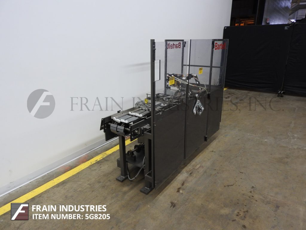 Bartelt #Slitter, 7" w x 58" l chain lugg, fixed pockets on 9" centers, 3-1/2" OD cutting wheel section, (4) - Image 1