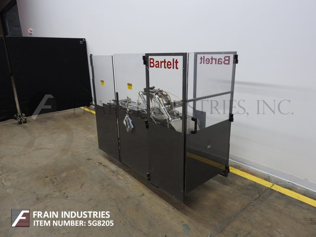 Bartelt #Slitter, 7" w x 58" l chain lugg, fixed pockets on 9" centers, 3-1/2" OD cutting wheel section, (4) - Image 3