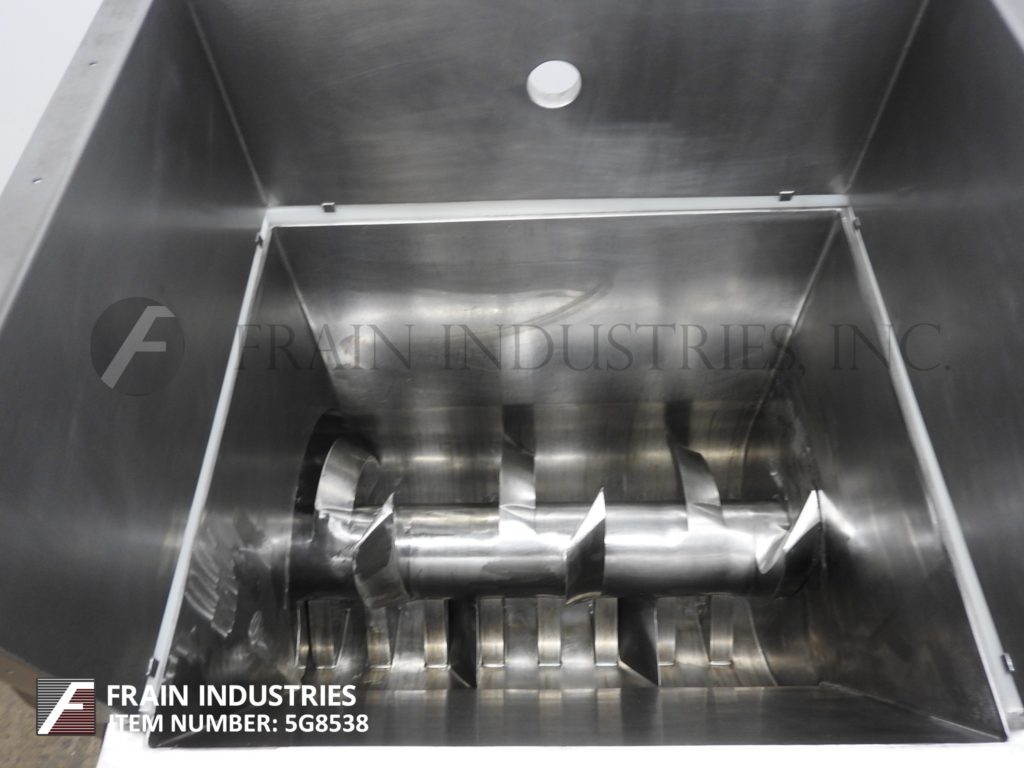 Rietz #RE24, Stainless Steel extructor for grinding frozen, partially frozen or fully thawed 40 lb. blocks of - Image 2