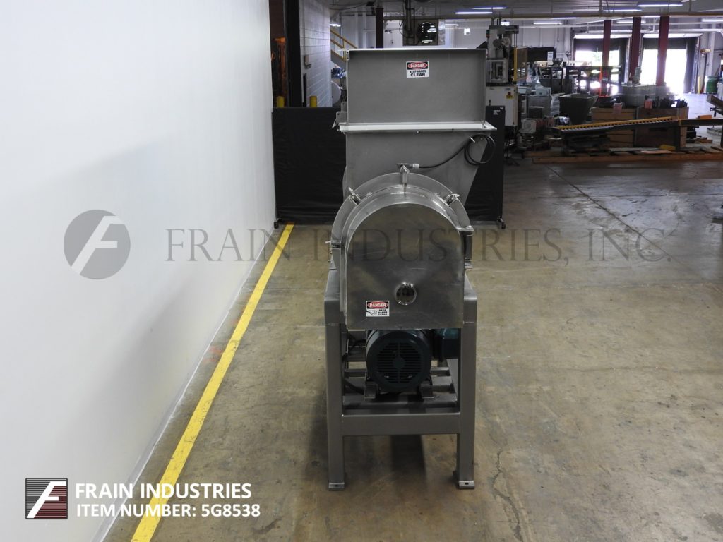Rietz #RE24, Stainless Steel extructor for grinding frozen, partially frozen or fully thawed 40 lb. blocks of - Image 3
