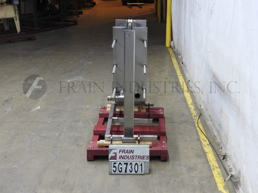 495 sq.ft., Thermaline, T28CH, Stainless Steel plate and frame heat exchanger, 100 psi, 165 plates - Image 3