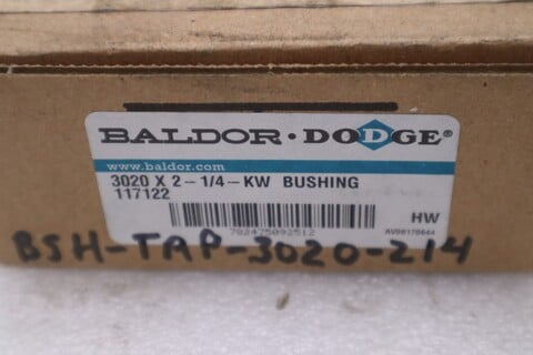 Baldor dodge 3020 x 2-1/4 bushing stock #l-288a - Image 1