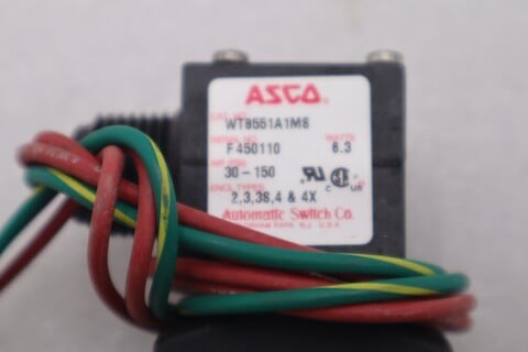 Asco wt8551a1ms solenoid valve stock l-445-c - Image 1