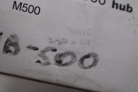 New in box - magnaloy coupling hub model 500 - stock gf69a - Image 3