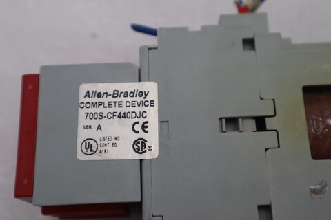 Allen-Bradley bradley 700s-cf440djc safety control relay 8 pole 24vdc stock 5089 - Image 4