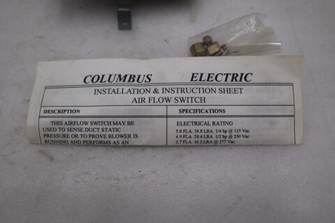 Colombus air flow switch rh3a - new in box - stock gf664a - Image 4