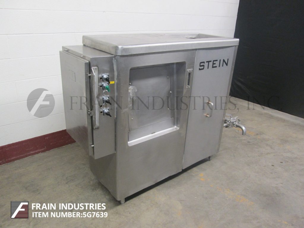 Stein Process System #V-PD, Stainless Steel auger and pump feed system with hopper & safety grid & side - Image 5