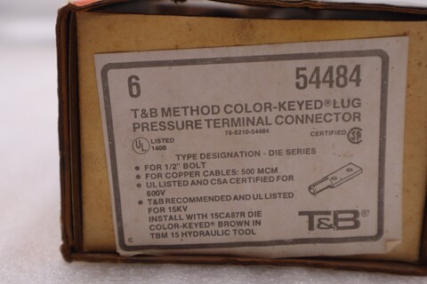 6 nib thomas & betts 54484 pressure term - Image 2