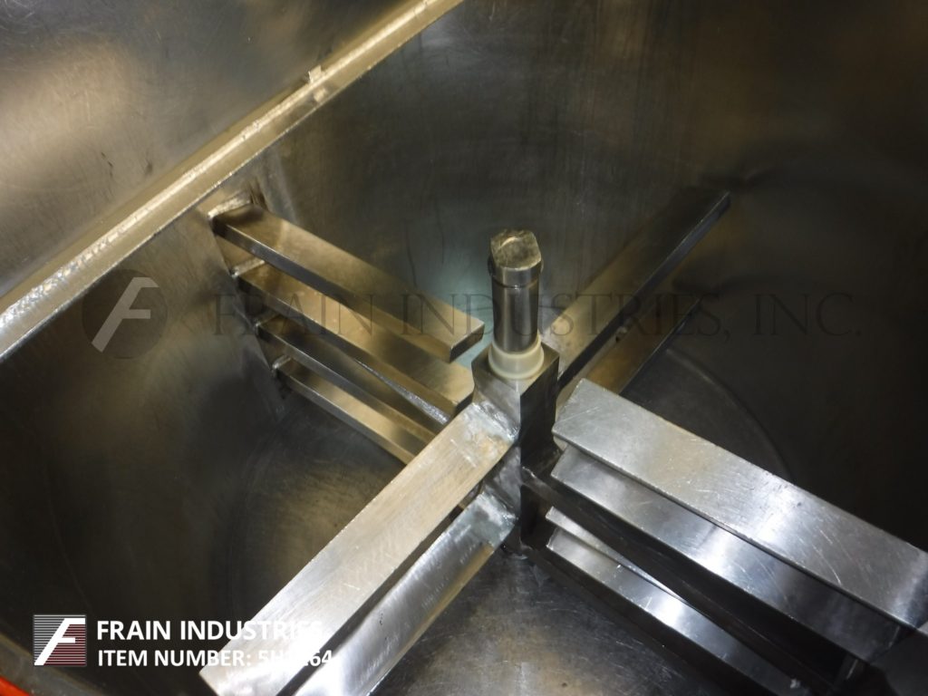 Goodway #VBM-1000, 1000 lb. or 120 gallon capacity, Stainless Steel slurry mixer and transfer system - Image 2