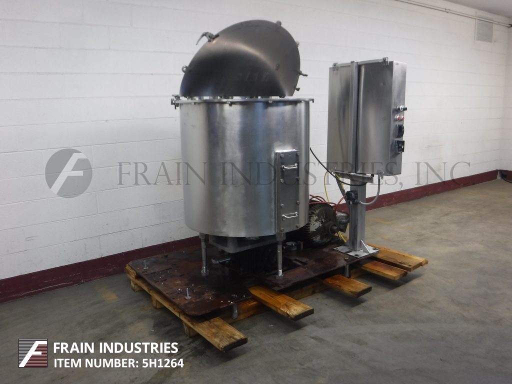 Goodway #VBM-1000, 1000 lb. or 120 gallon capacity, Stainless Steel slurry mixer and transfer system - Image 5