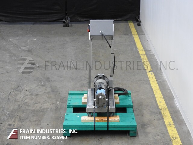 15 GPM @ 200 psi, Waukesha #15DO, 316 Stainless Steel positive displacement pump, clockwise or counter - Image 3