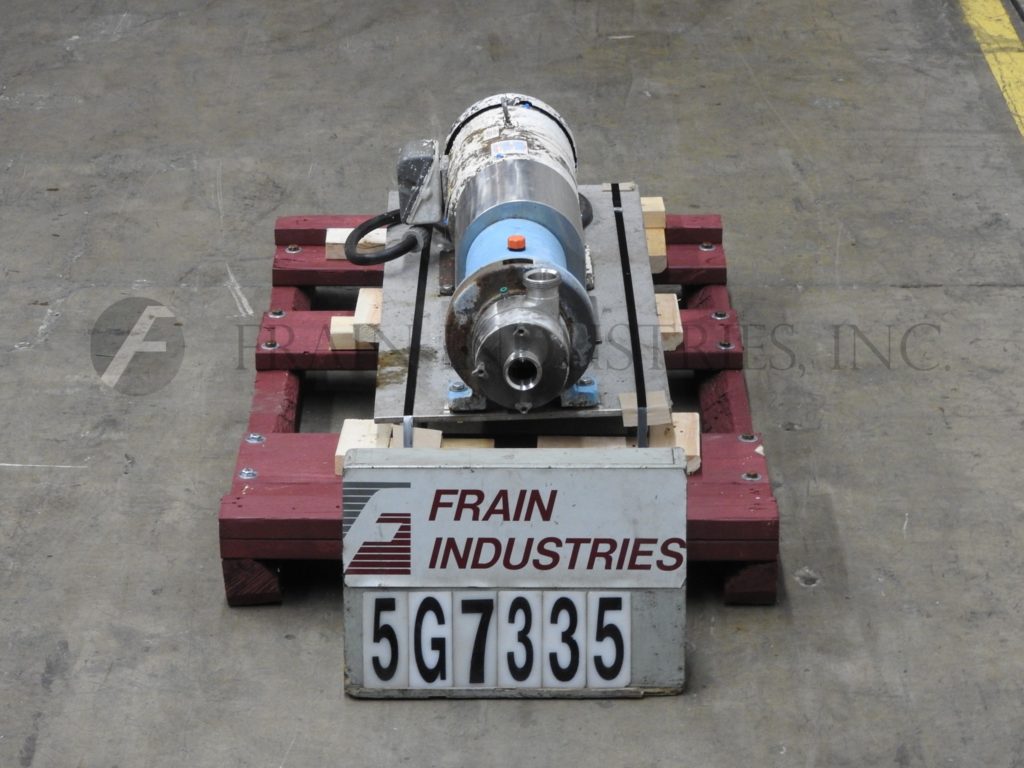 30 GPM @ 150 psi, Waukesha #SP4, Stainless Steel, high shear, positive displacement pump & emulsifier, 2-1/2" - Image 3