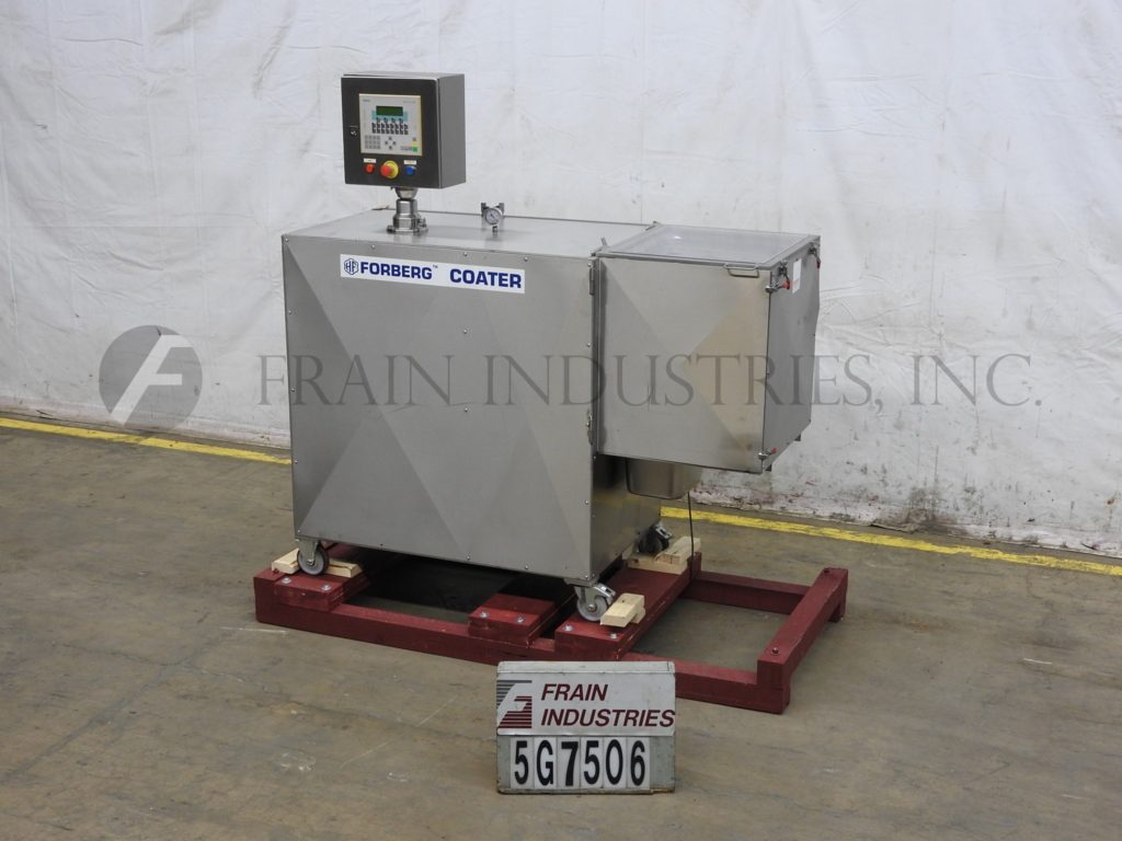 Forberg / Skala Group #F-6-RVC, lab size, Stainless Steel, twin paddle mixing and vacuum coating system - Image 1