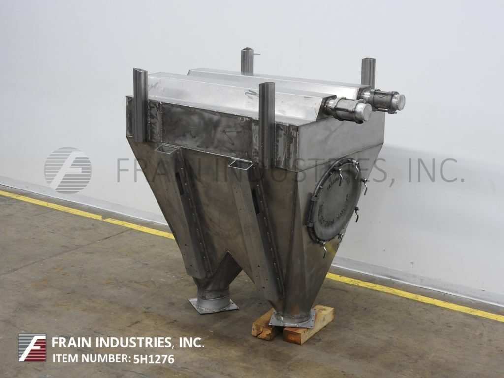 Moline #DSM2000, continous, Stainless Steel, powdered, granulated or cinnamon sugar donut coating system - Image 1