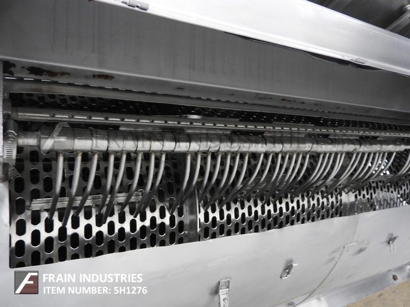 Moline #DSM2000, continous, Stainless Steel, powdered, granulated or cinnamon sugar donut coating system - Image 2