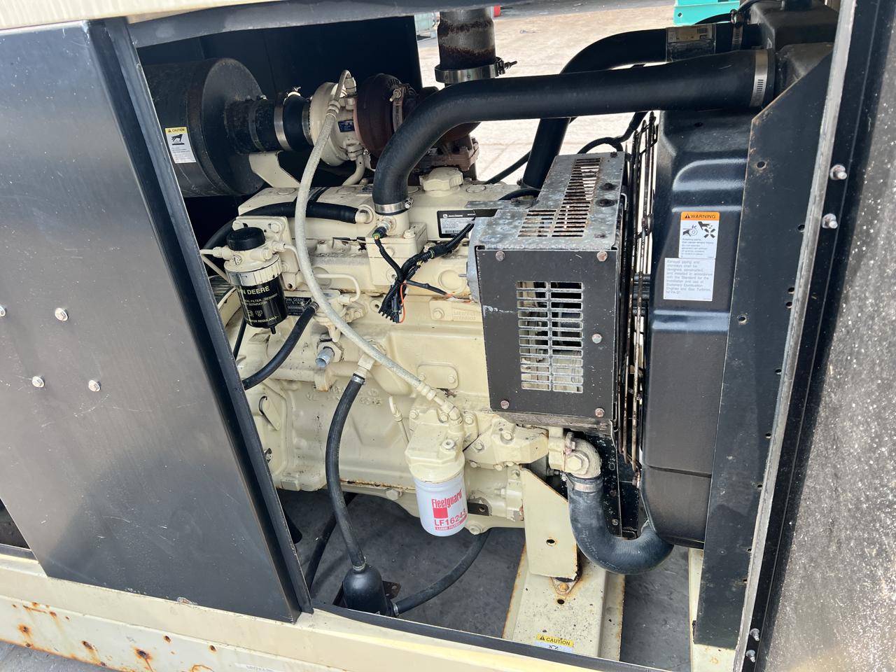 100 KW Kohler #100REOZJC, diesel generator set, 120/240 Volts, 1 phase, 4.5L John Deere engine, sound - Image 9