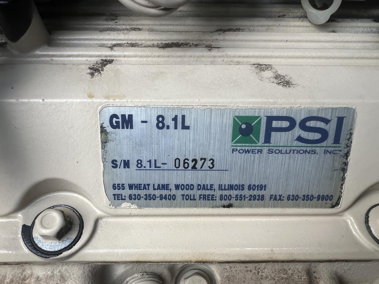 100 KW Kato light #100FPG4, NG/LP generator set, 120/208 Volts, 1/3 phase, 8.1L PSI engine, enclosed, 114 - Image 7