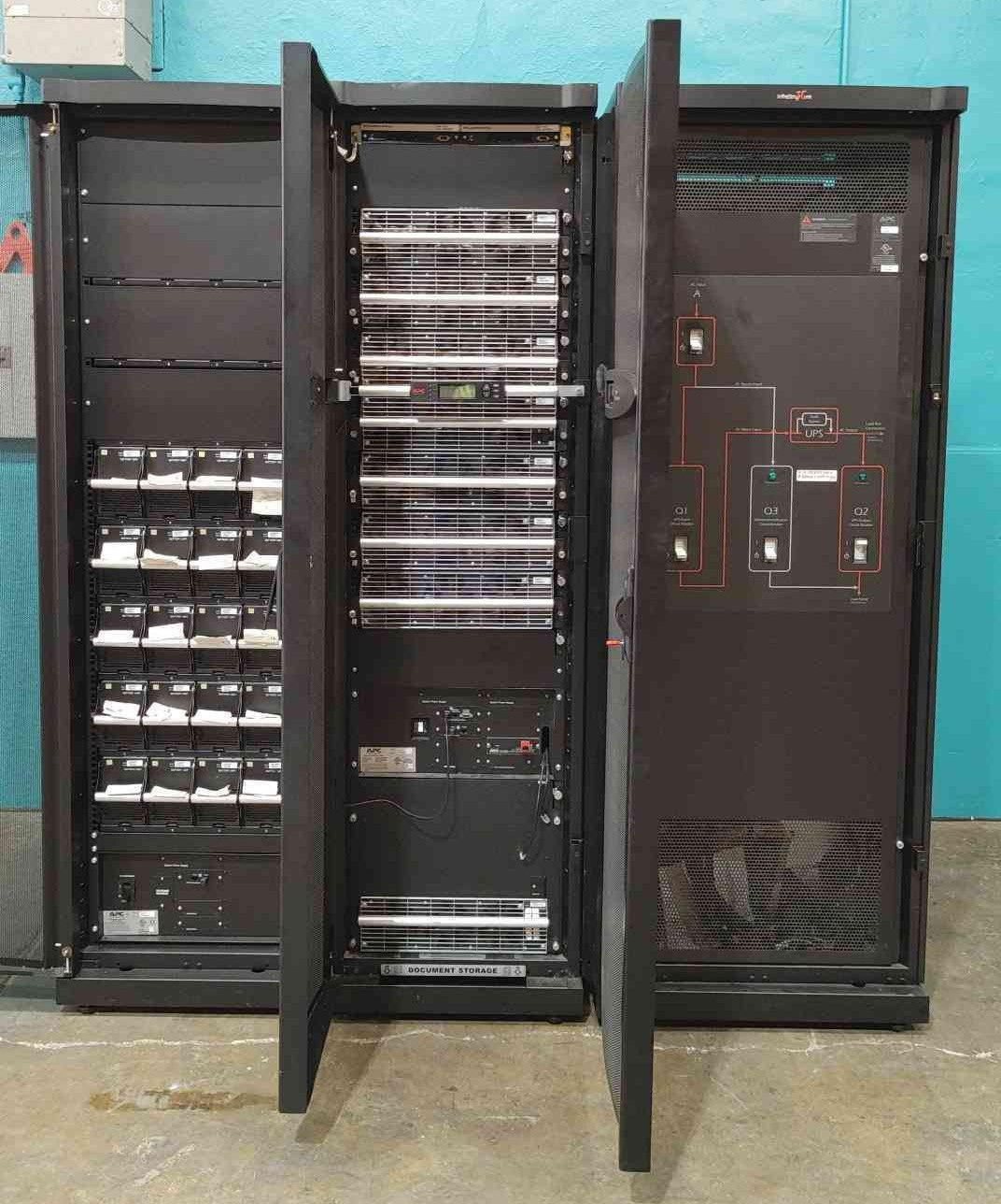 80.0 KVA APC Symmetra PX #SYCF80KF, uninterruptible power supplies system, 80 KW, 208 Volts, 3 phase, w/ - Image 2