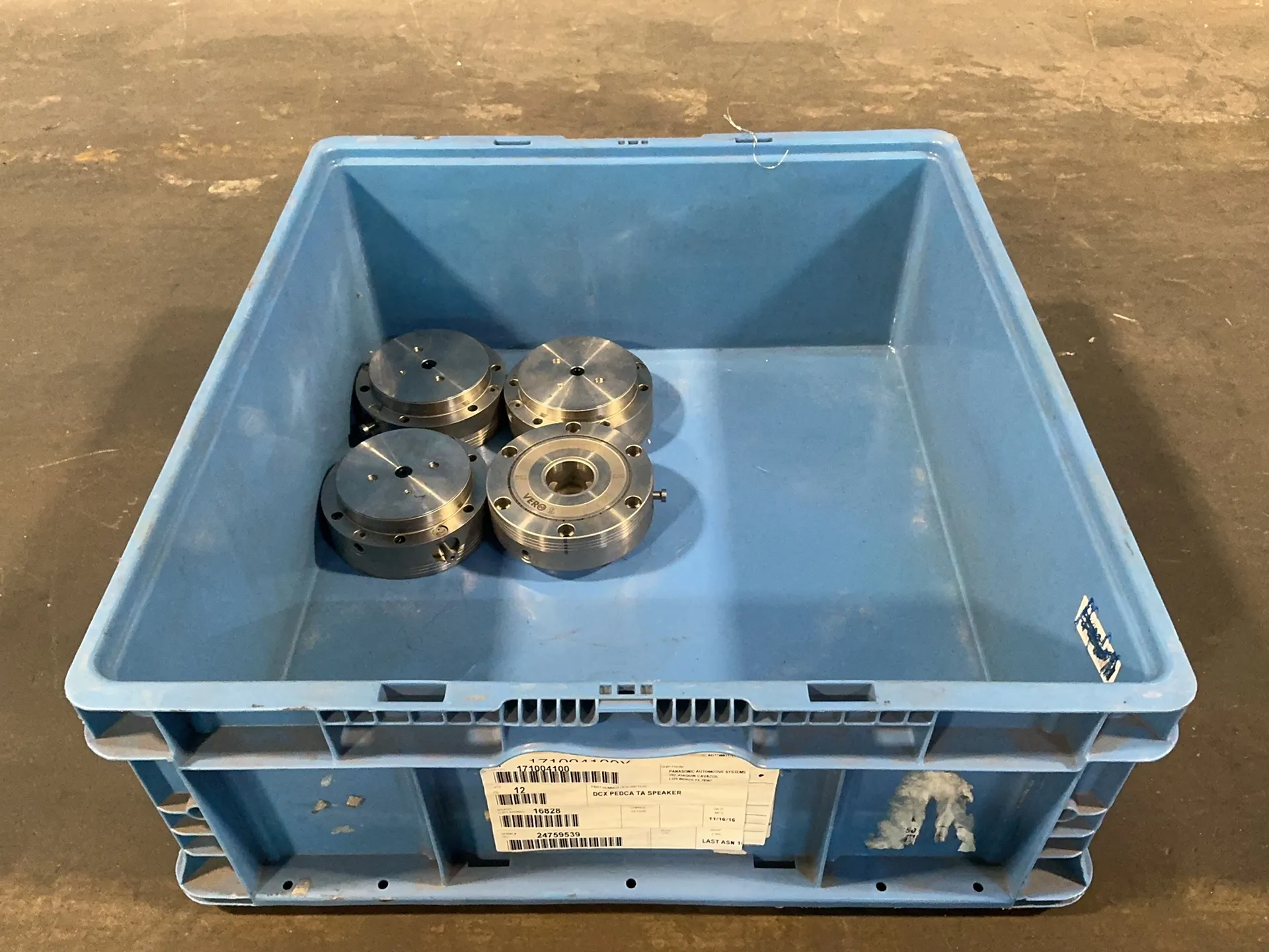 Schunk #VERO-S-NSE-PLUS-138, pneumatic quick change clamping module, 5.5" diameter - Image 3