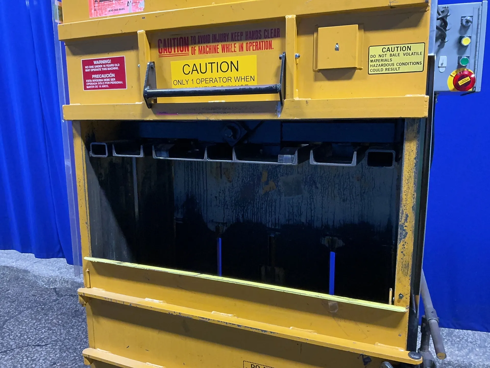 20" x 40" GPI Divison #M42BC, baler, 1-1/2 HP, 3450 RPM - Image 4