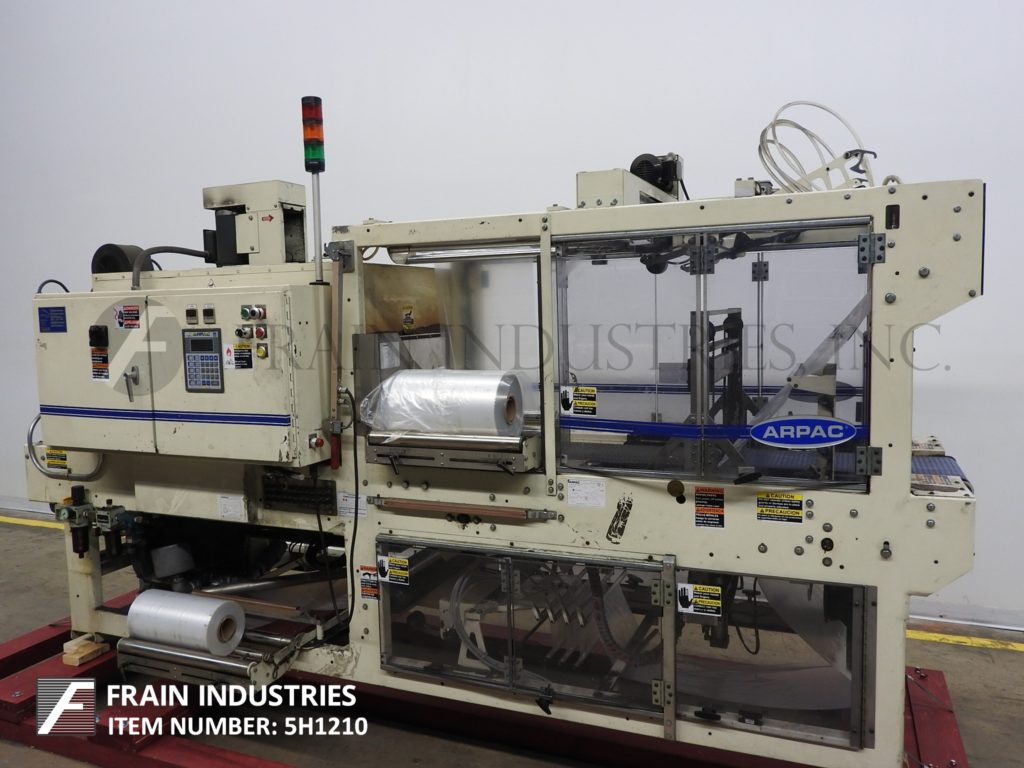 Arpac #55GI-20CX, inline, continuous motion, shrink bundler, 10-55 bundles per minute - Image 2