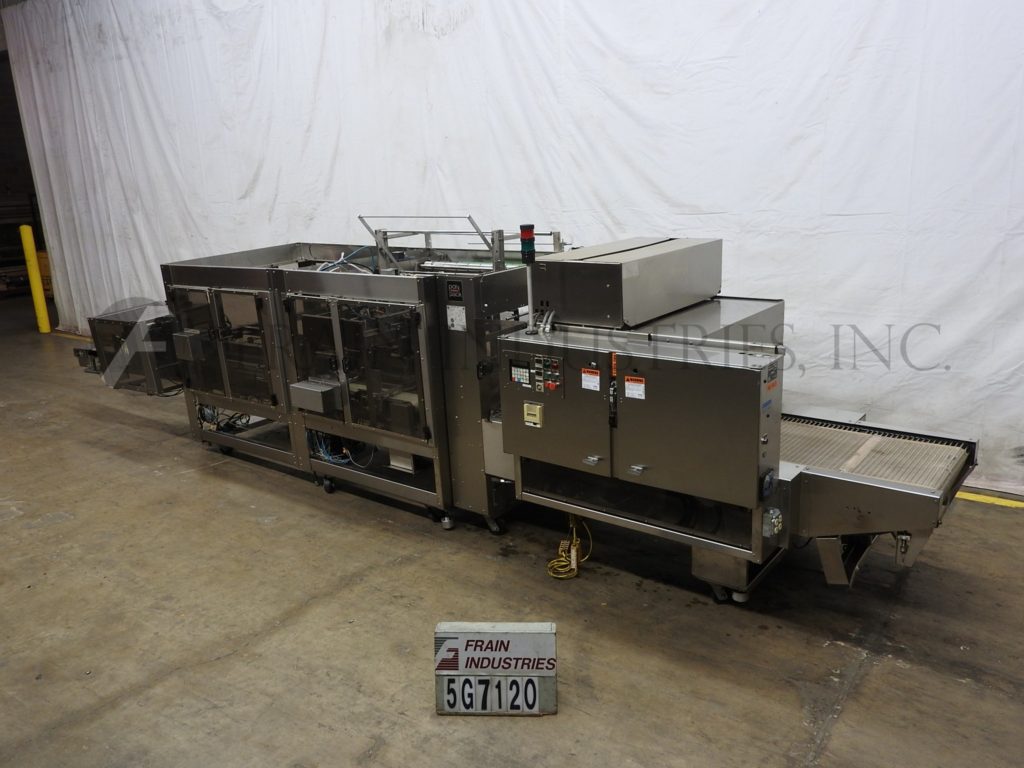 Poly Pack #FH-24-32C, intermittent motion, Stainless Steel, shrink bundling system, 1-30 wraps per minute - Image 1