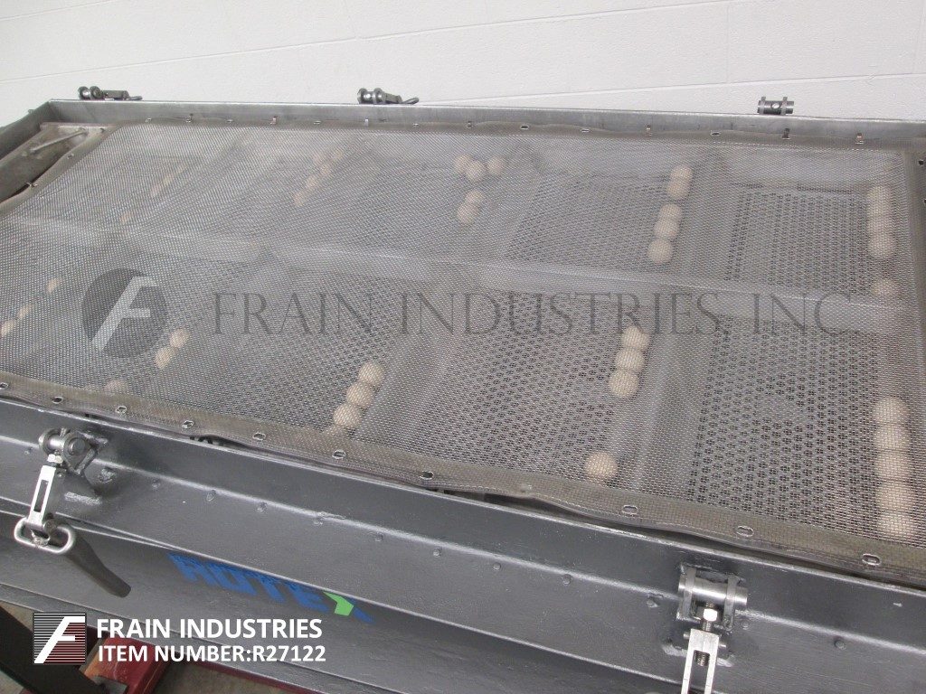 27" x 65" Rotex #201AALSS, Stainless Steel, single deck vibratory sifter, sanitary sifting chamber, 2 HP - Image 2