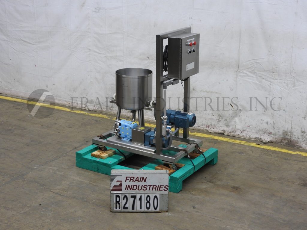 10 gallon GOE General Oil Equipment, 316 Stainless Steel single wall