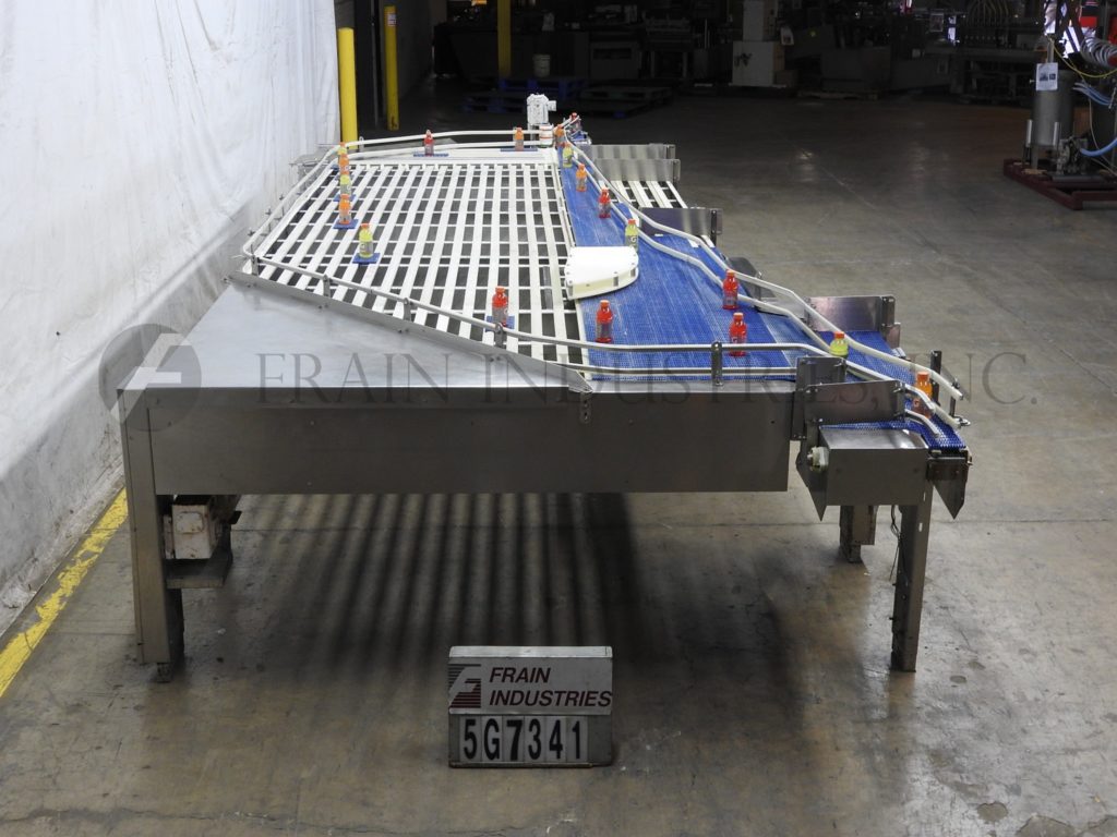 88-1/2" W x 257" L Automated Production Systems, 12-belt multi-directional accumulation table, adjustable - Image 3