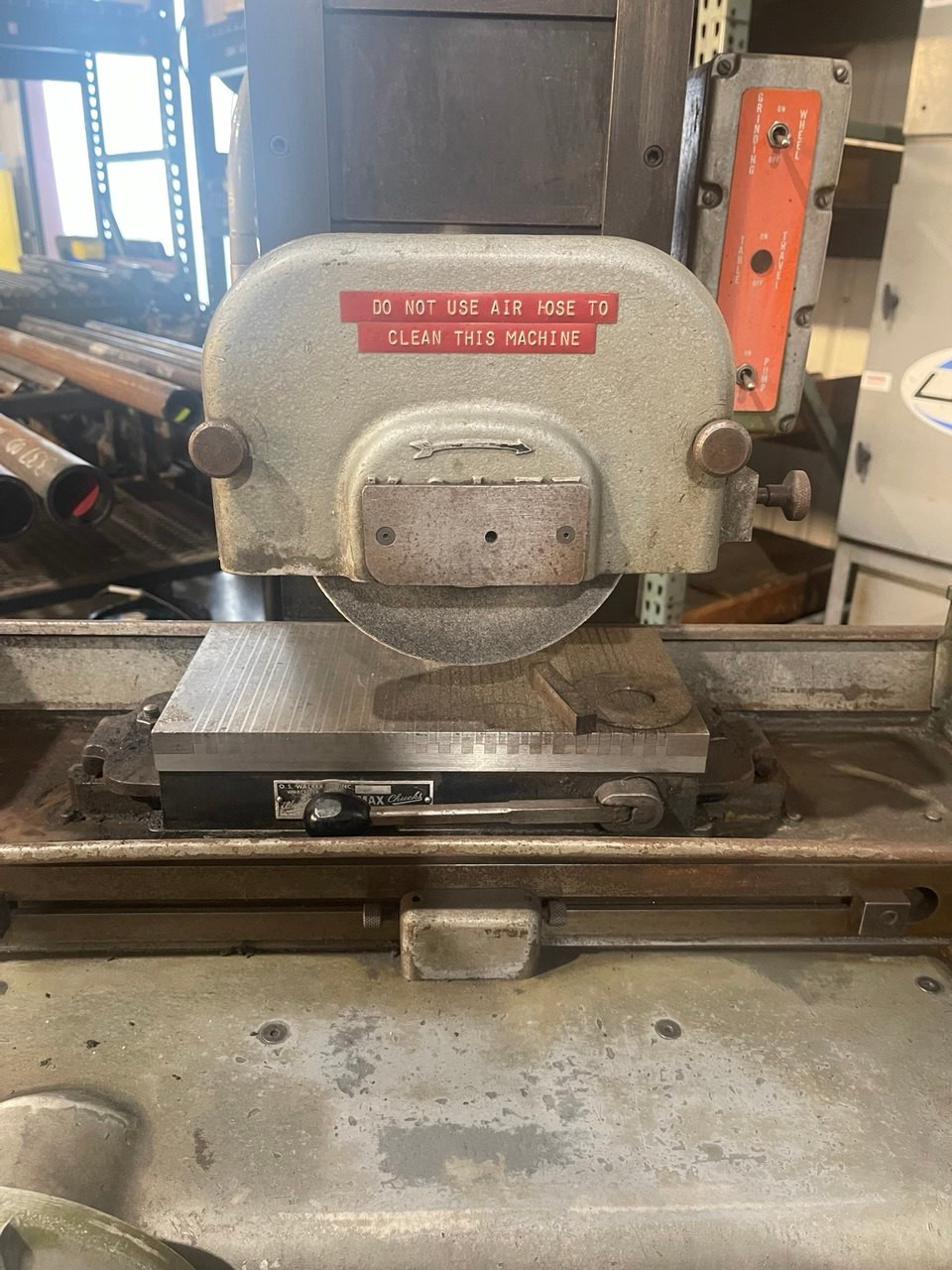 6" x 12" K.O. Lee #S714, Manual Surface Grinder, 7" x 14" Table Travel, Magnetic Chuck, 1 HP, 220/440 V - Image 6